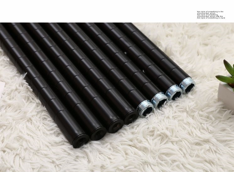 【Fun架趣】45x120x180高cm 黑色四層雙桿大衣櫥組【鐵力士架/波浪架/大衣櫥/吊衣櫥組/吊衣架組】