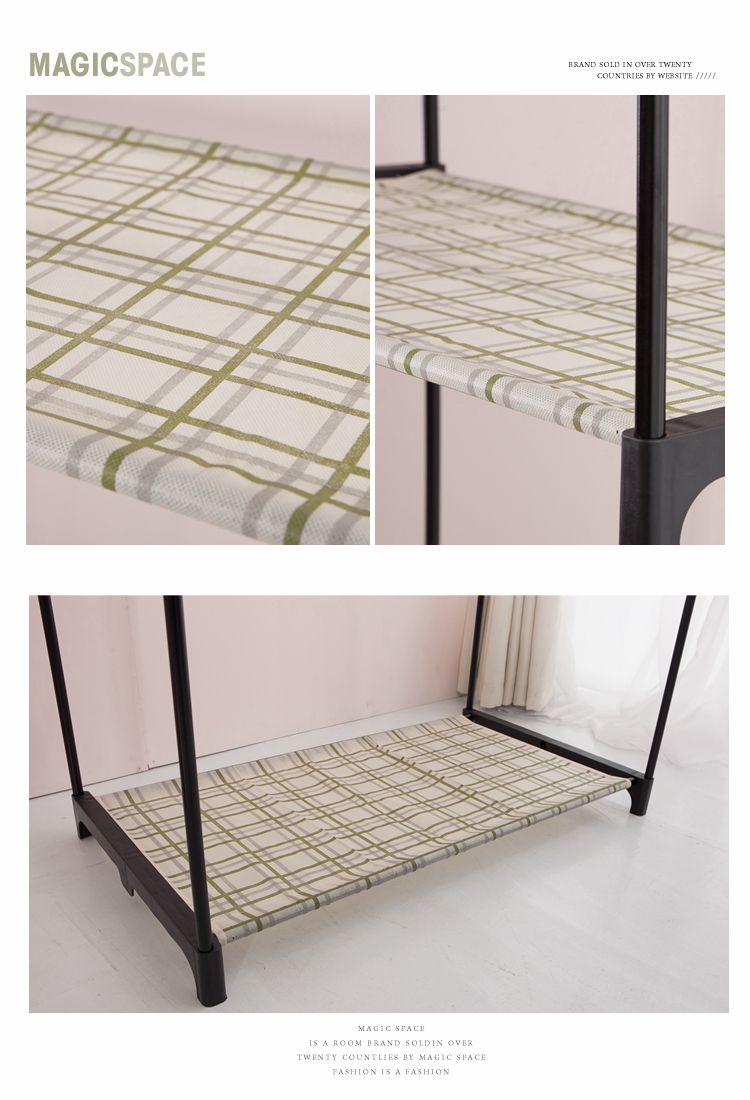 【Fun架趣】50x90x160高cm 簡易型衣櫥組(附布套)【吊衣架 晒衣架 外宿 租屋曬衣架 衣櫃 布套衣櫥】